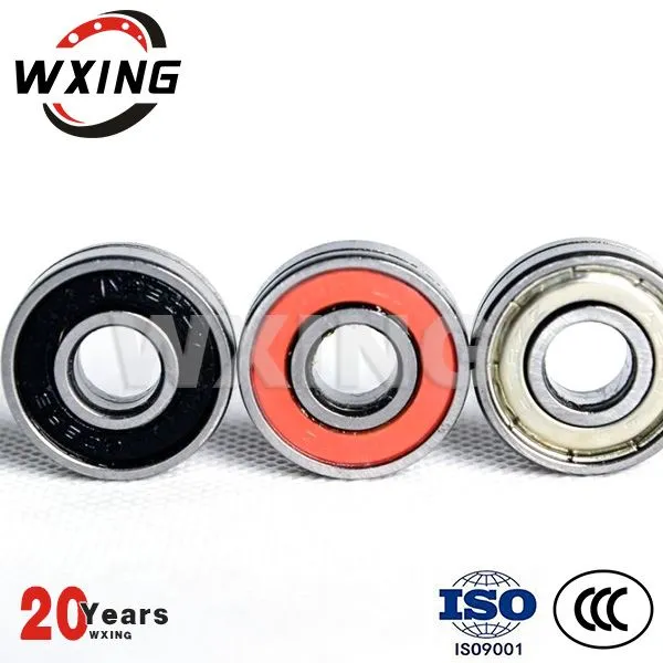 608zz Rubber Coated Plastic Bearings For Sliding Door Window
